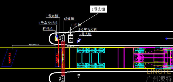 流程四、栏杆机降杆